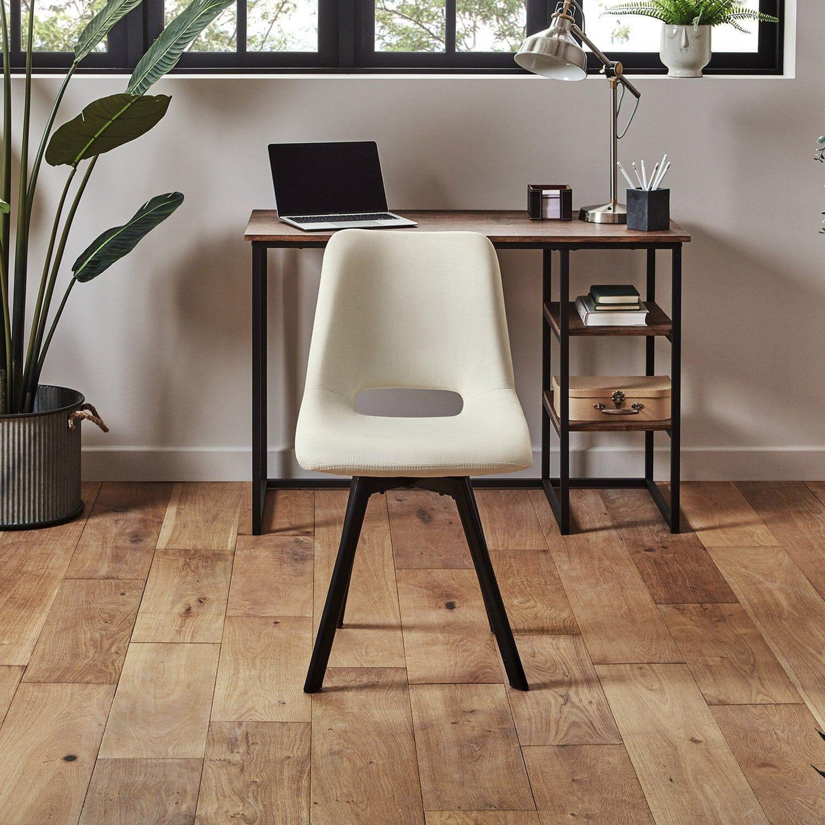 Margot office chair – cream and black - Laura James