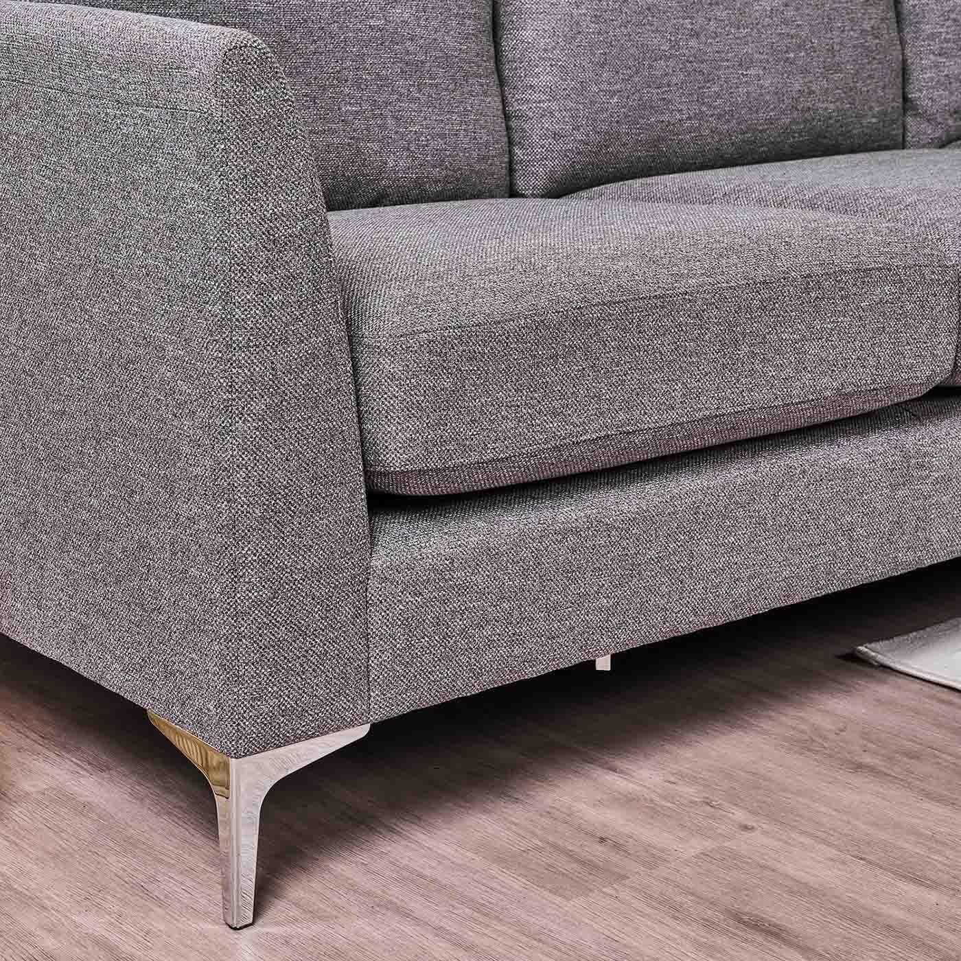 Taylor Grey Corner Sofa - Laura James