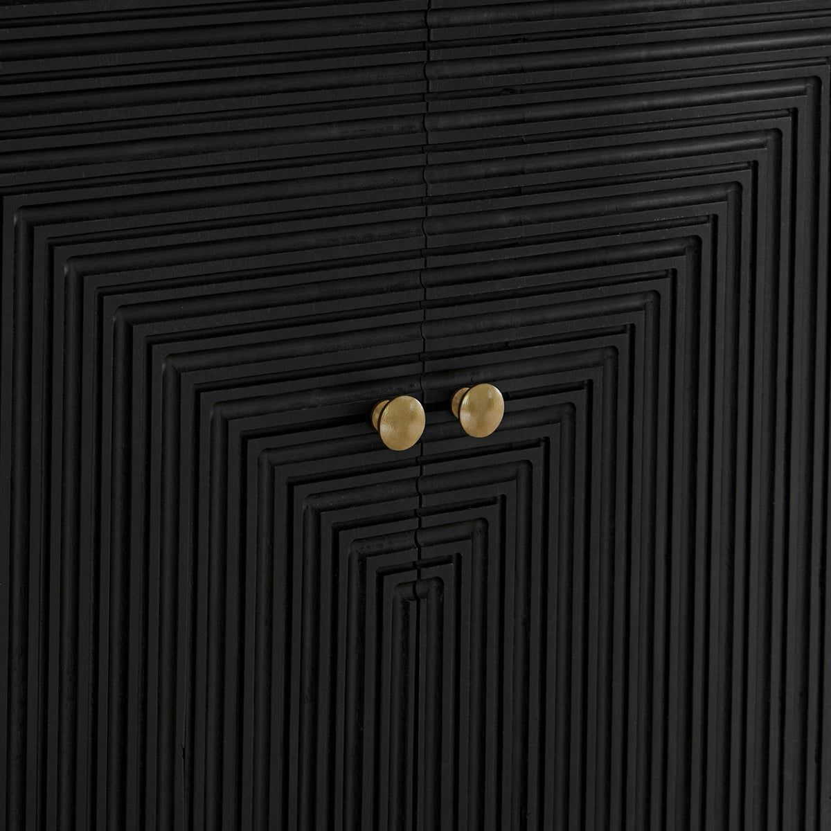 Rayna 2 Door Sideboard - Jet Black - Laura James