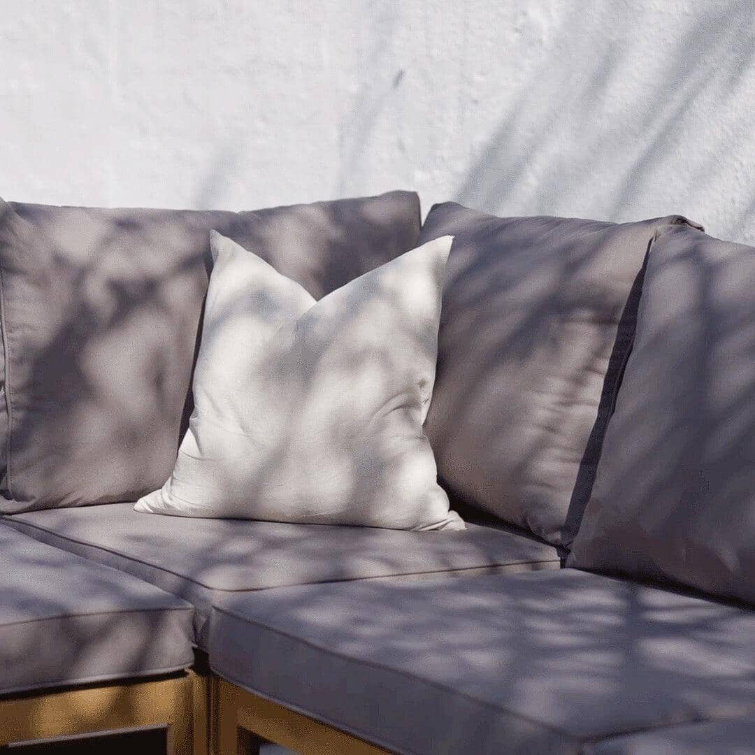Rowan Outdoor Wooden 5 Seater Sofa - Laura James