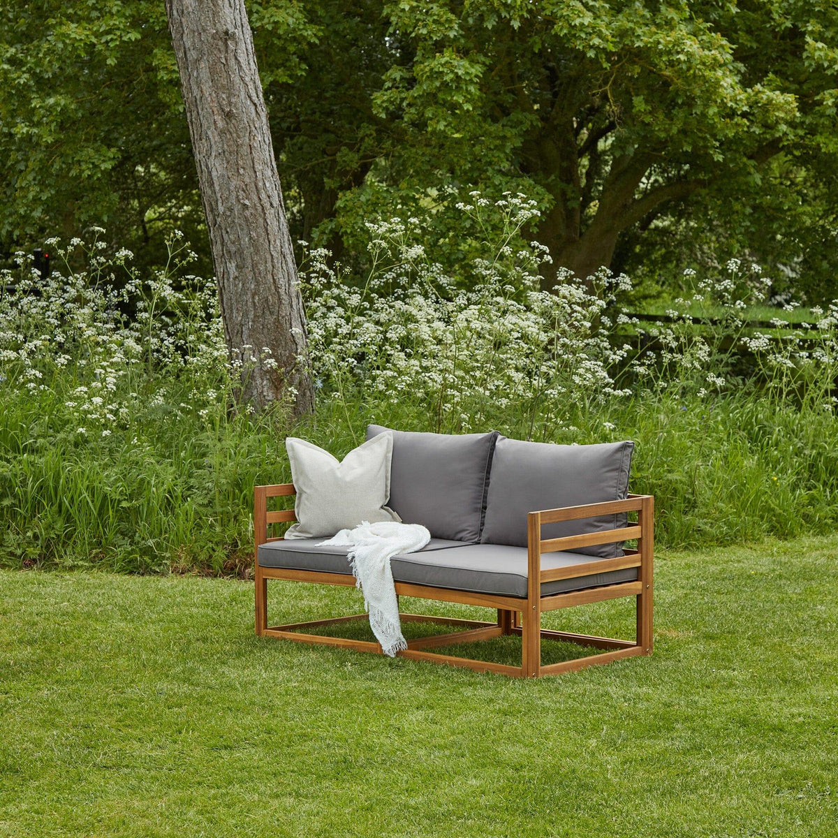 Rowan 2 Seater Sofa With Armchair and Coffee Table - Laura James