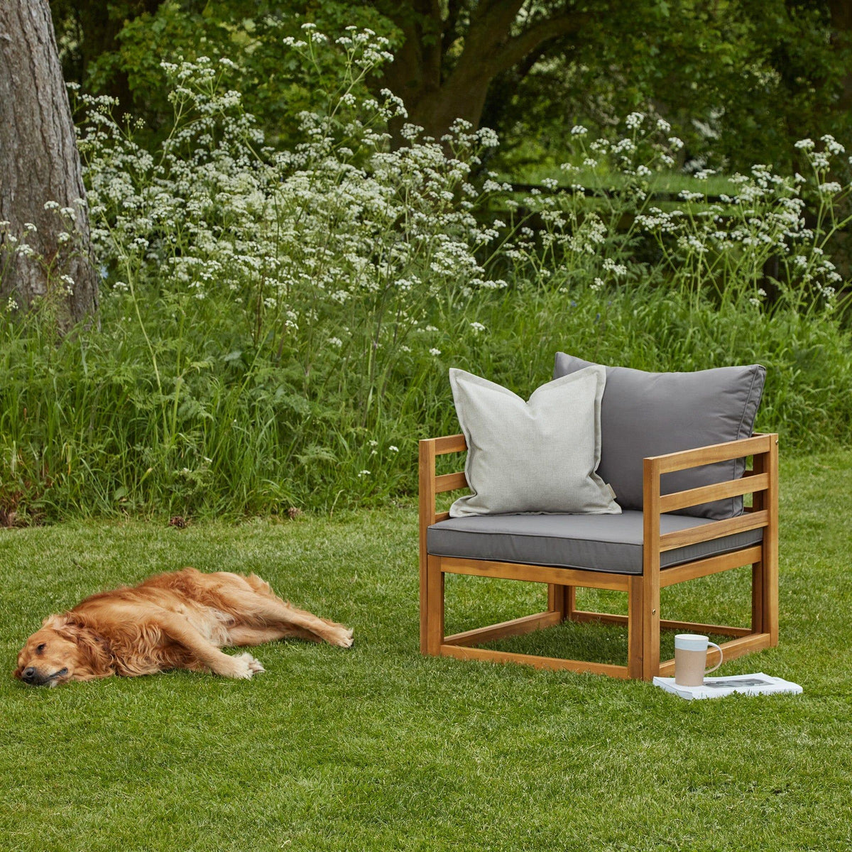 Rowan 2 Seater Sofa With Armchair and Coffee Table - Laura James