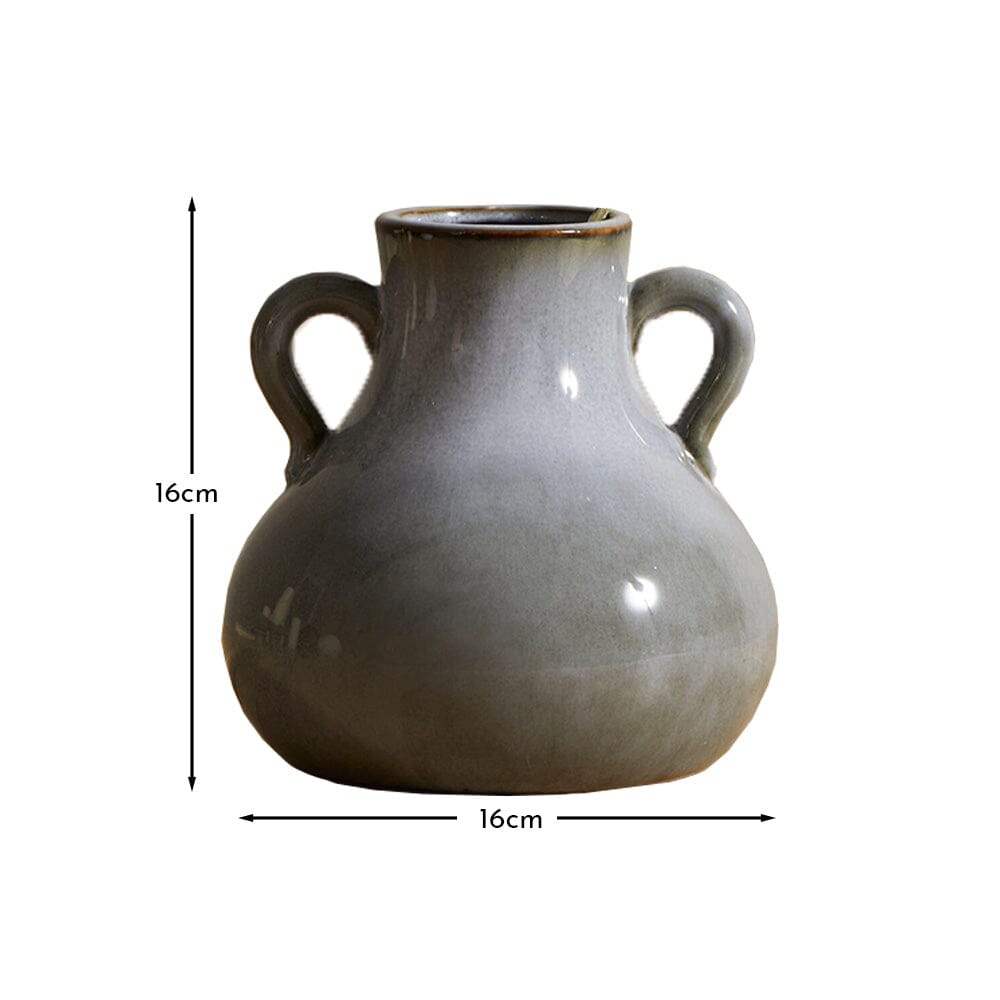 Ruthwell 16cm Ceramic Vase - Blue