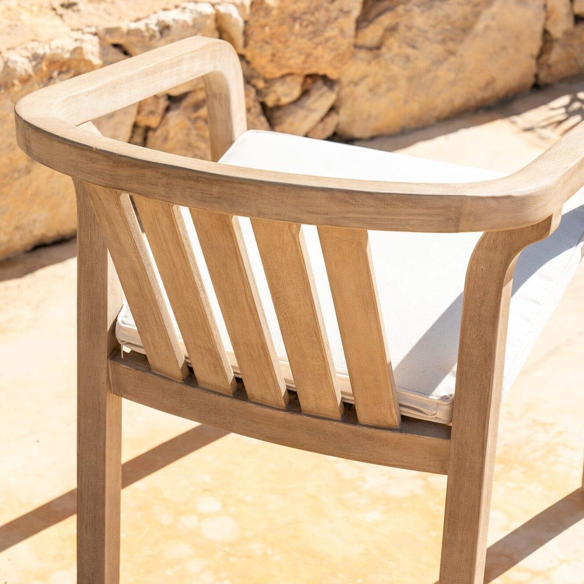 Shiro Wooden Garden Chair - Set of 2 - Laura James