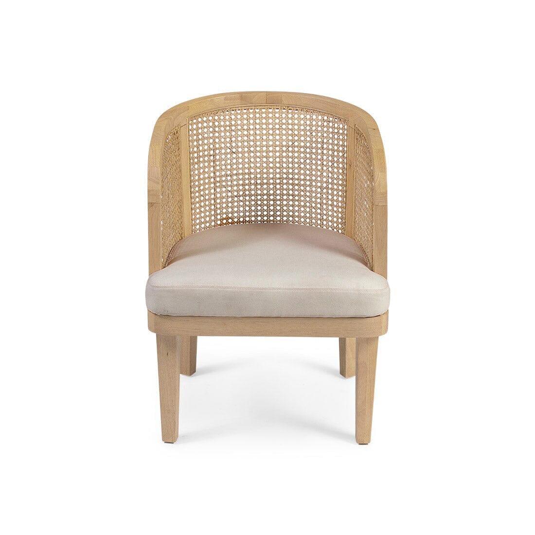 Willow Pale Oak Accent Chair - Laura James