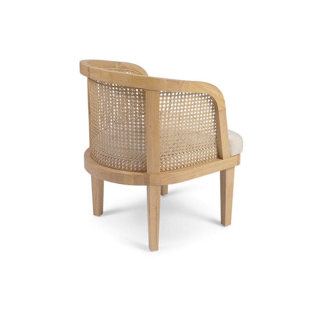 Willow Pale Oak Accent Chair - Laura James