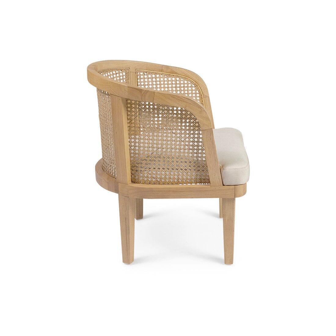 Willow Pale Oak Accent Chair - Laura James