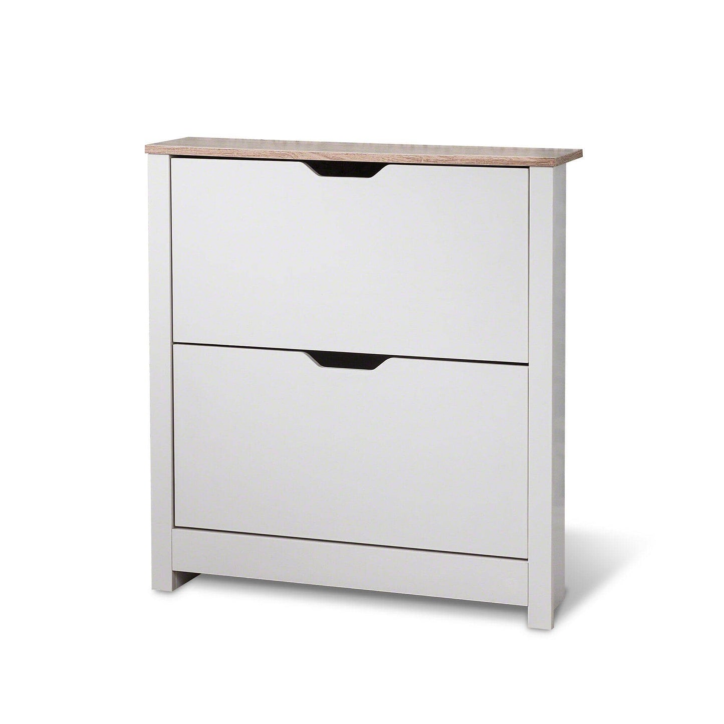 Windsor Shoe Cabinet - 2 Door - White