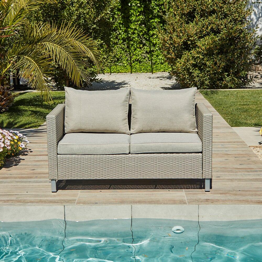 Aria Grey Rattan Garden Sofa Set