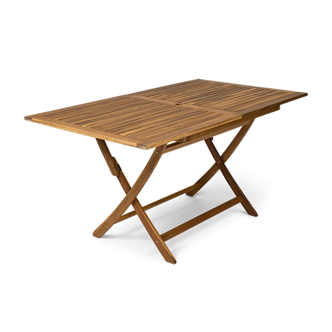 Ashby Wooden Rectangle Folding Table 120cm - Laura James