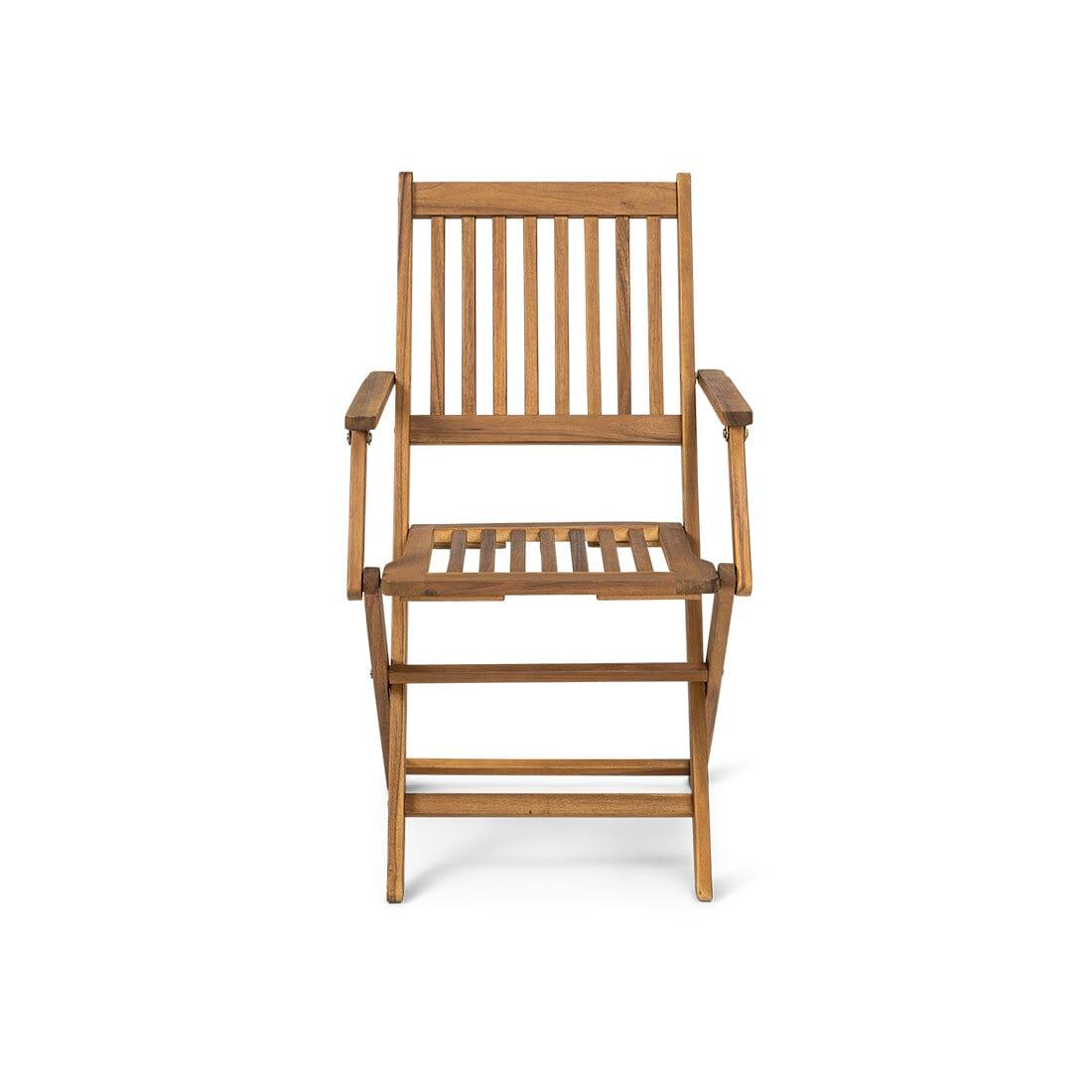 Ashby Wooden Folding armchairs - Set of 2 - Laura James