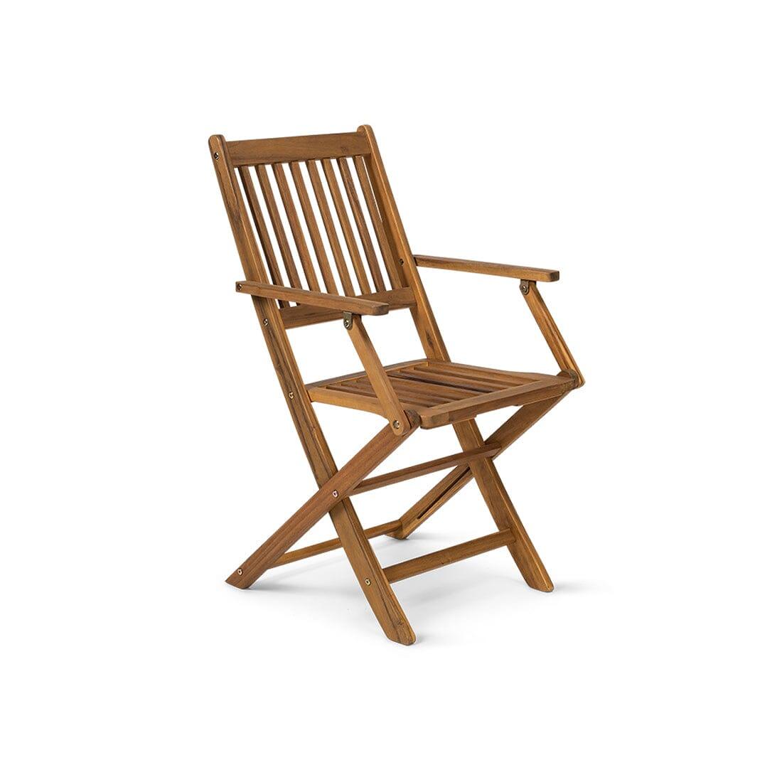 Ashby Wooden Folding armchairs - Set of 2 - Laura James