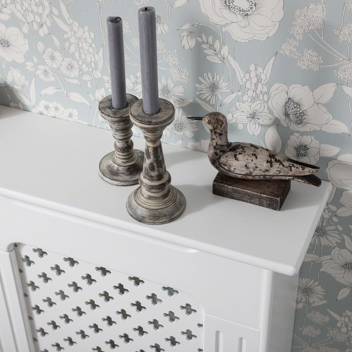Radiator Cover - White Painted - Large - Laura James