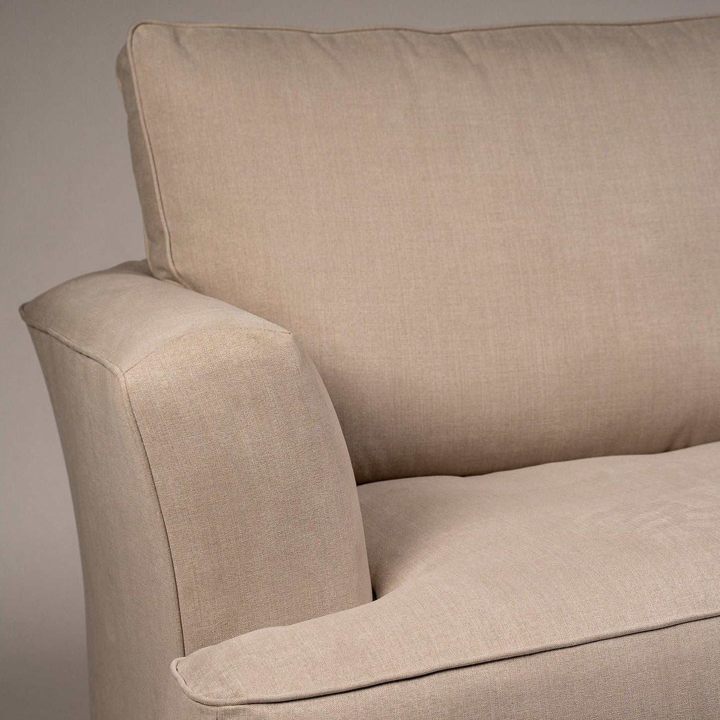 Frankie medium sofa - 3 seater - Natural Clay - Laura James