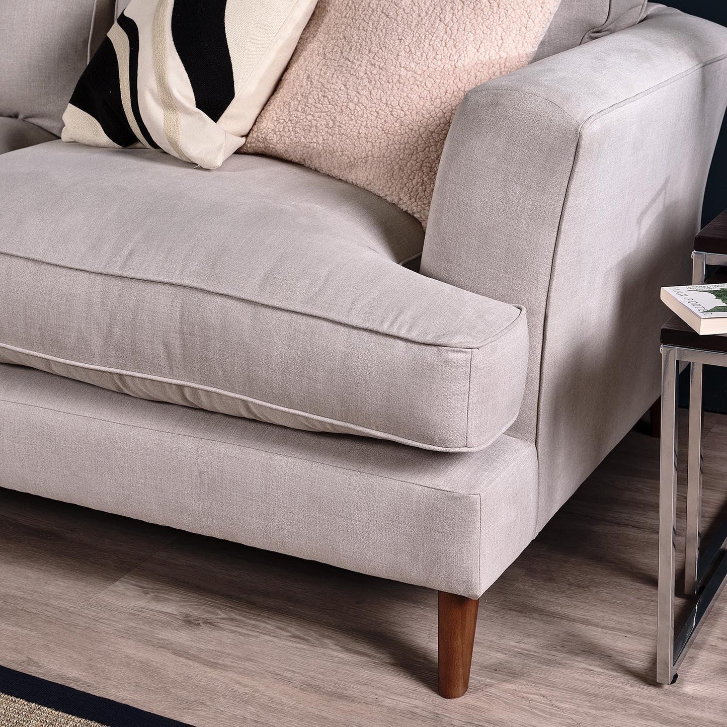 Frankie medium sofa - 3 seater - Natural Clay - Laura James