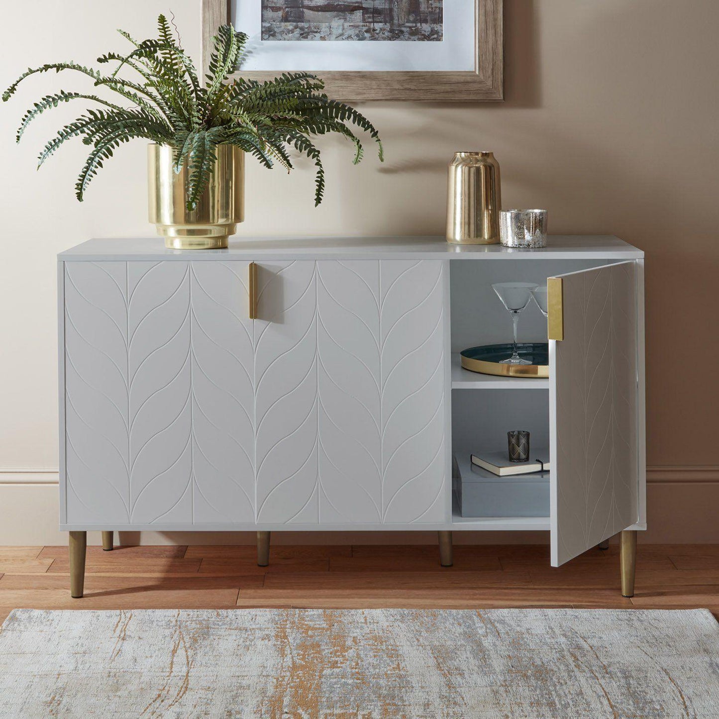 Gloria sideboard - grey - Laura James