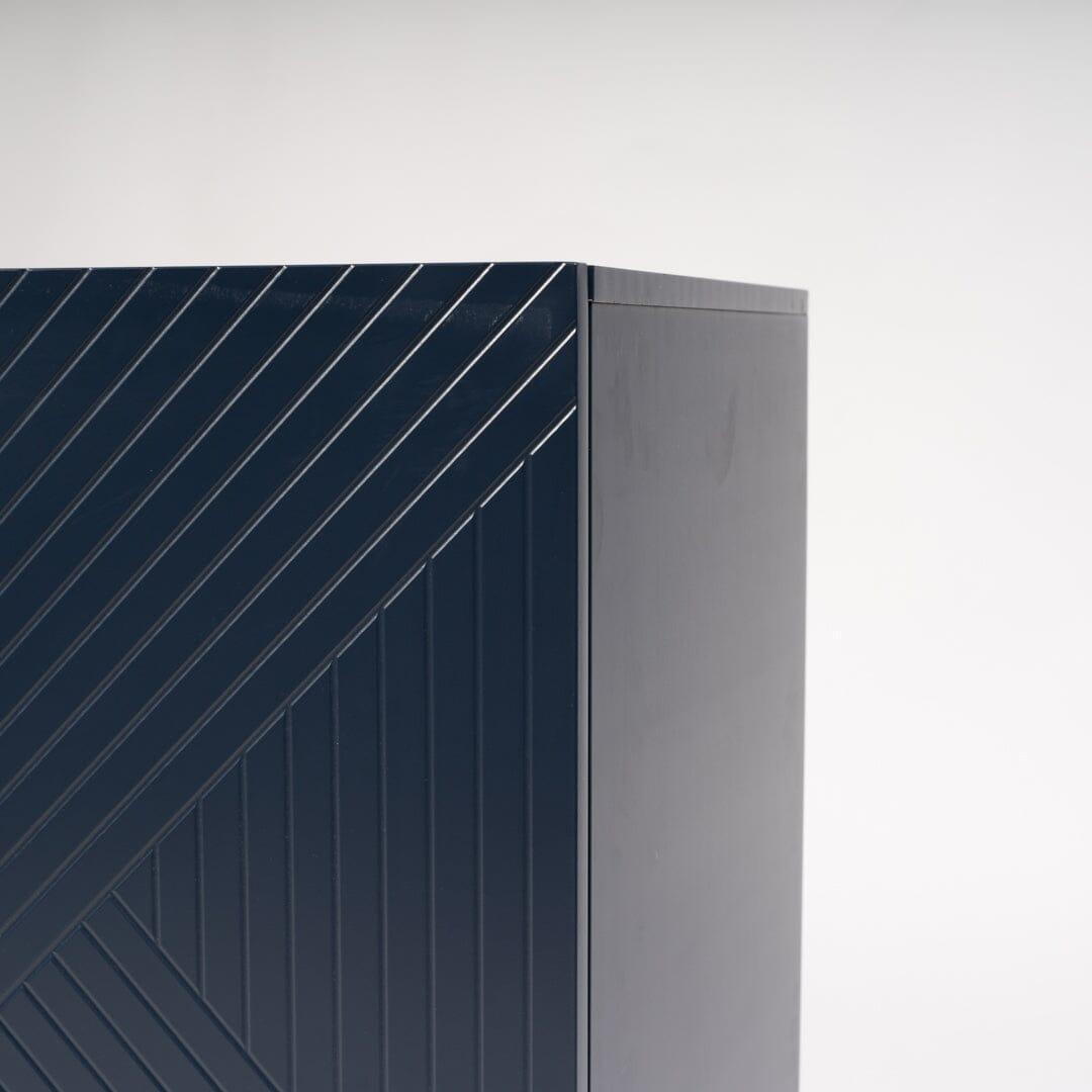 Jack sideboard - geometric - blue - Laura James