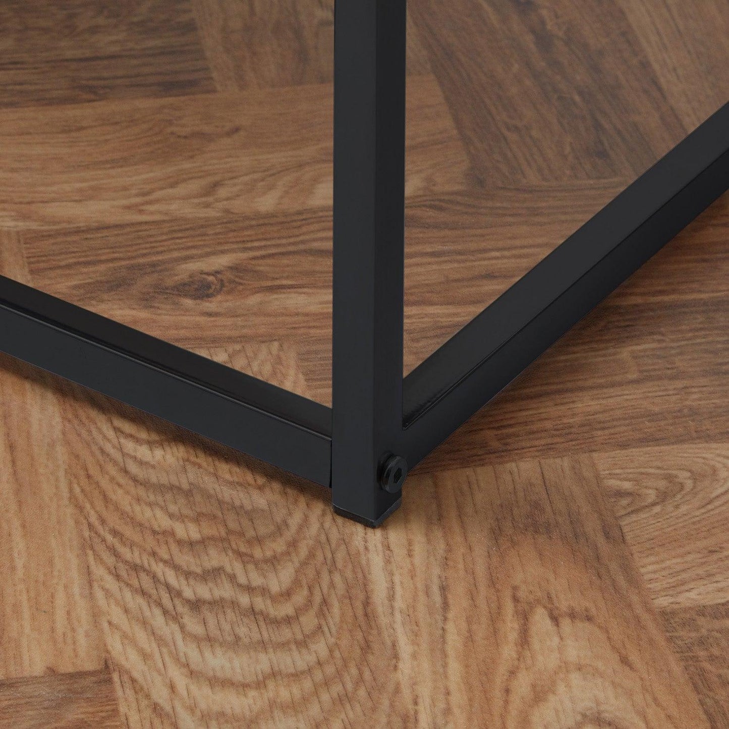 Jay nest of tables - Marble effect and black - Laura James