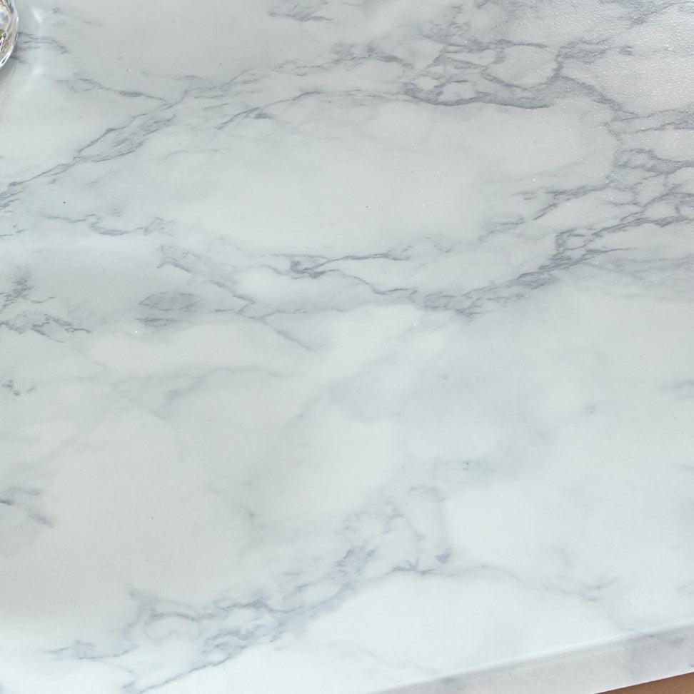 Jay nest of tables - Marble effect and black - Laura James