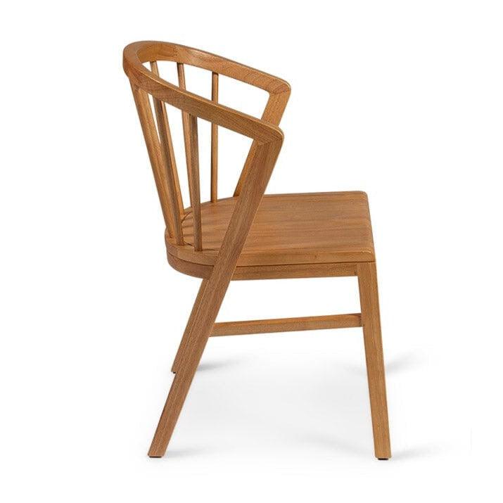 Oak Wooden Spindle Dining Chairs - Laura James
