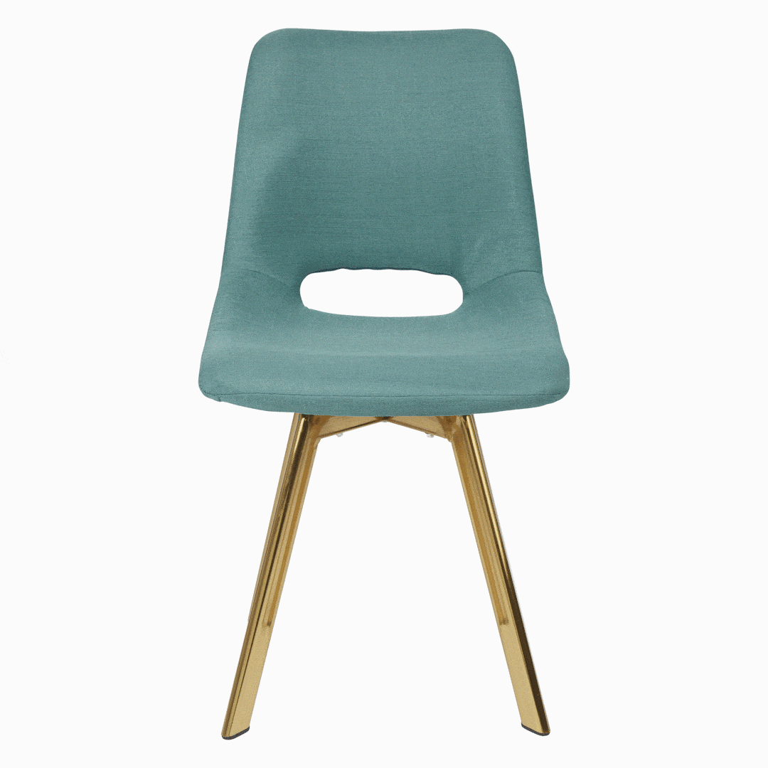 Green Swivel Chair - Laura James