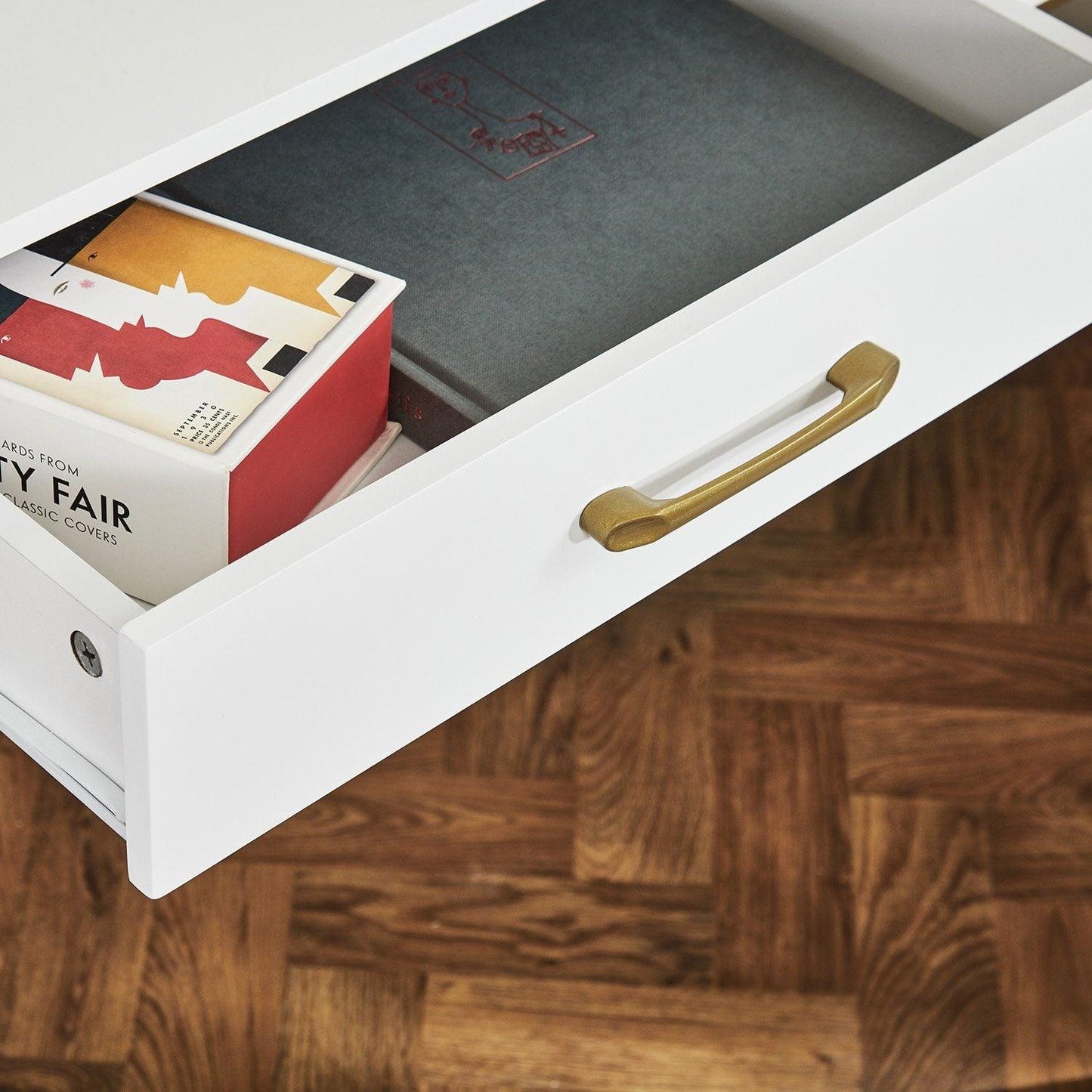 Marie desk - white - Laura James