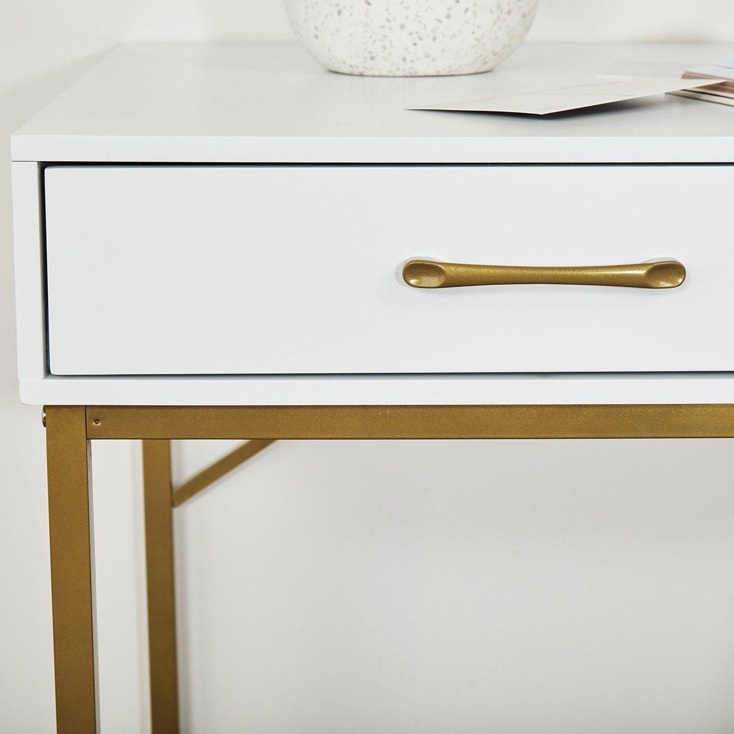 Marie desk - white - Laura James