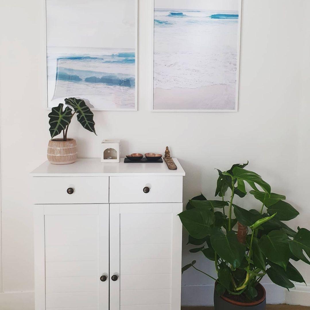 Outlet – Ascot shoe cabinet - white storage cupboard - Laura James