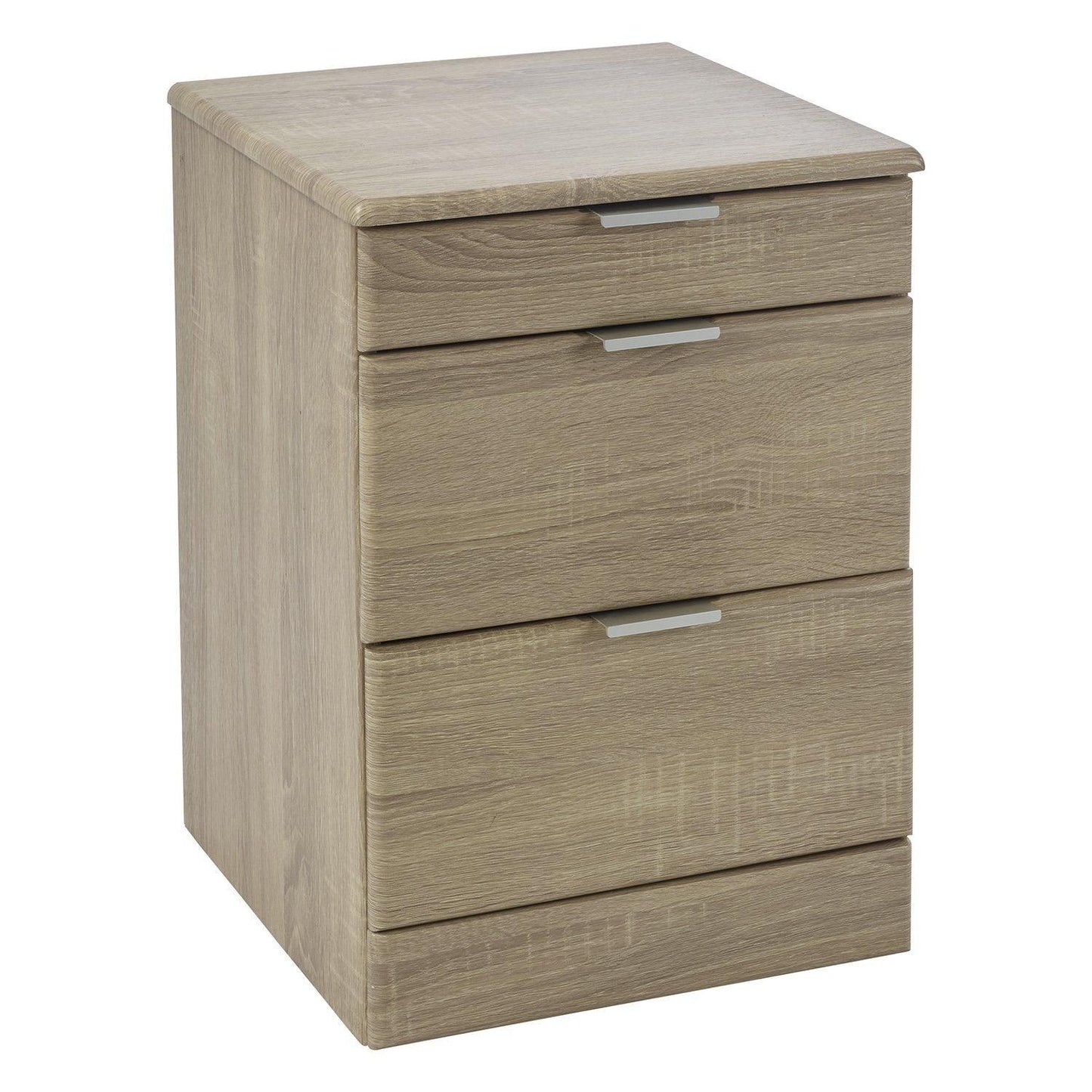 Ayla bedside table - light oak - Laura James