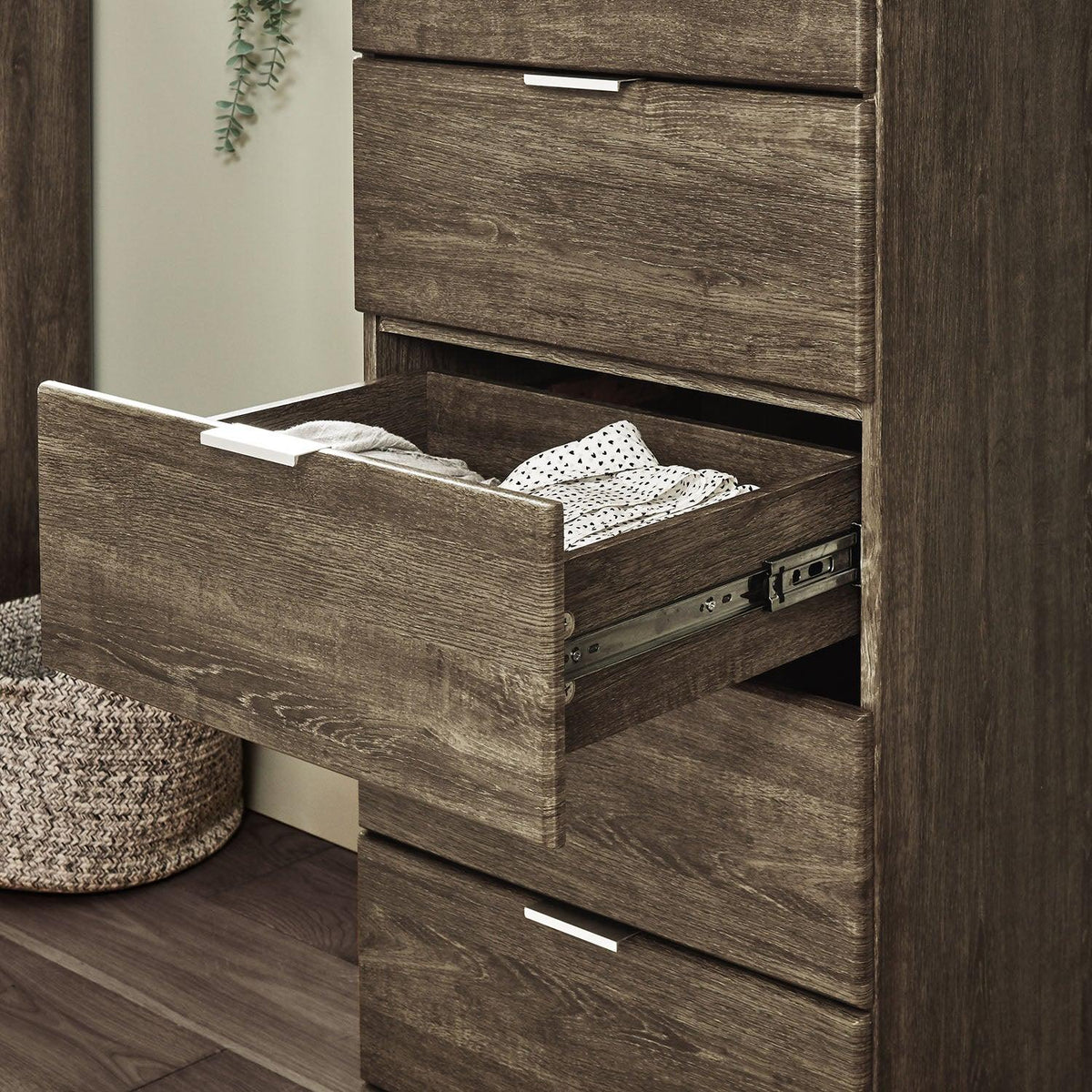OUTLET Ayla tallboy - dark oak - Laura James