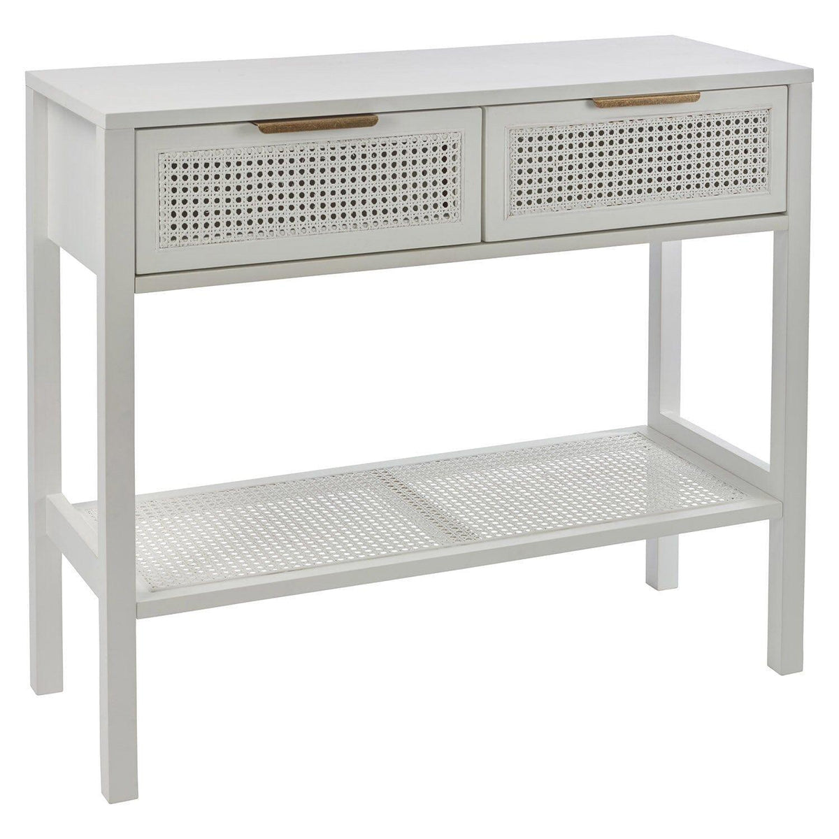 Outlet - Charlie Console Table - White - Laura James