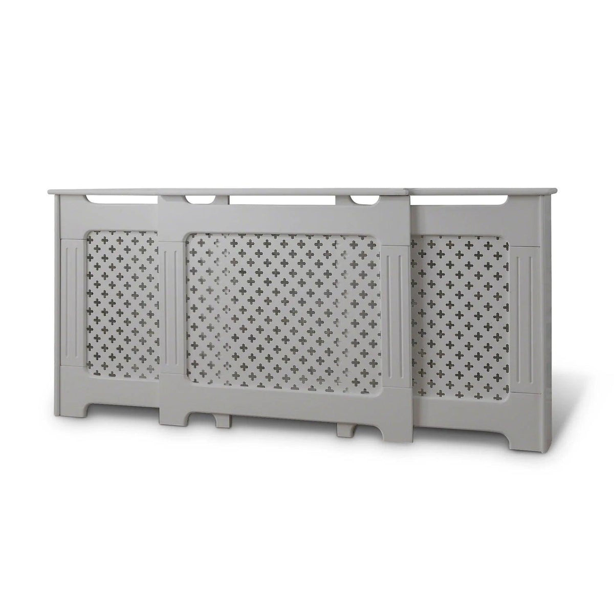Edith radiator cover - grey - adjustable - Laura James
