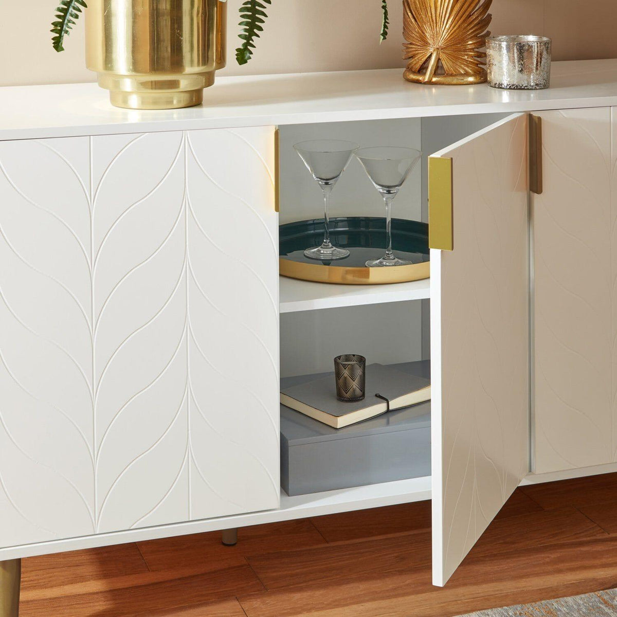 Gloria sideboard - white - Laura James