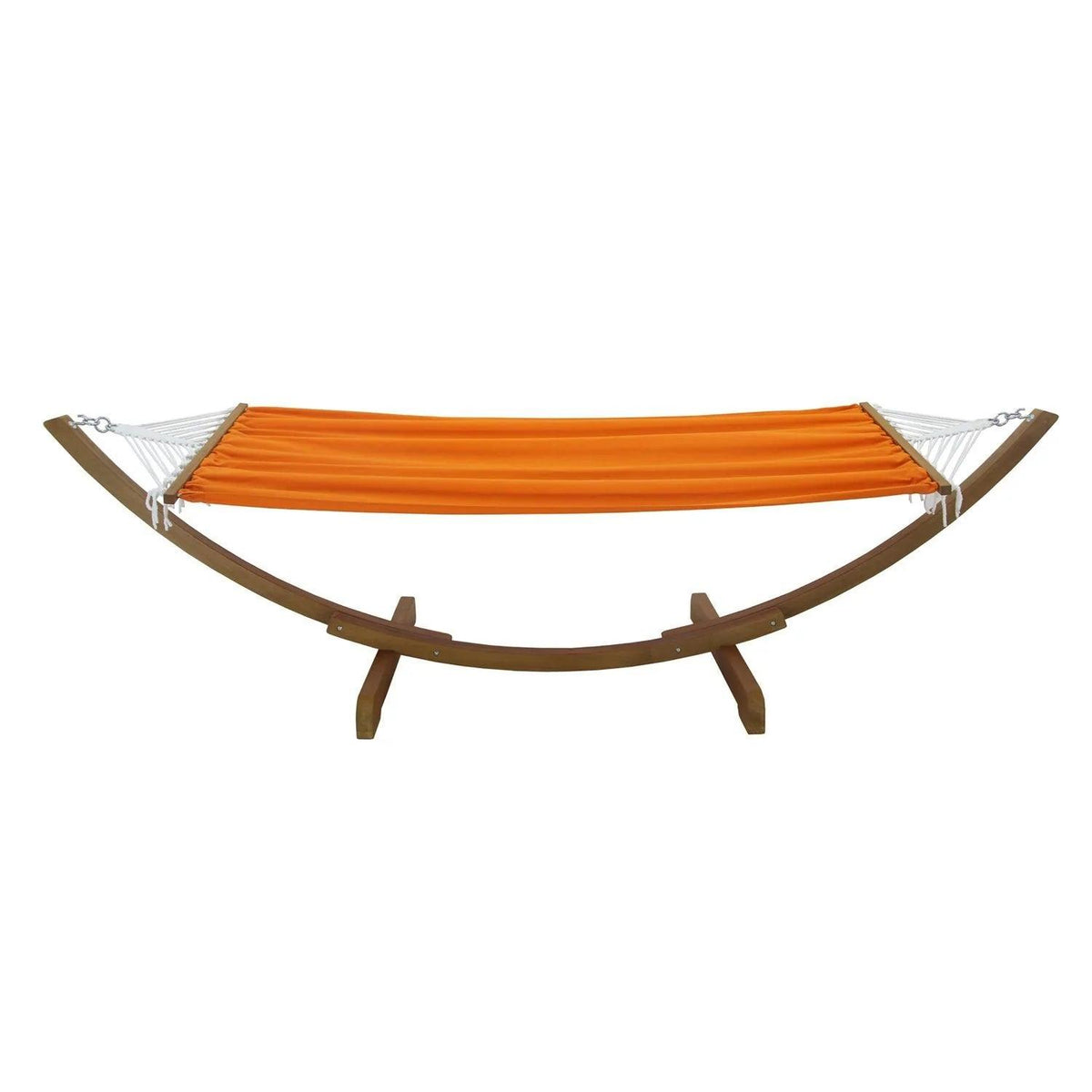 Lulu hammock - acacia wood - orange - Laura James