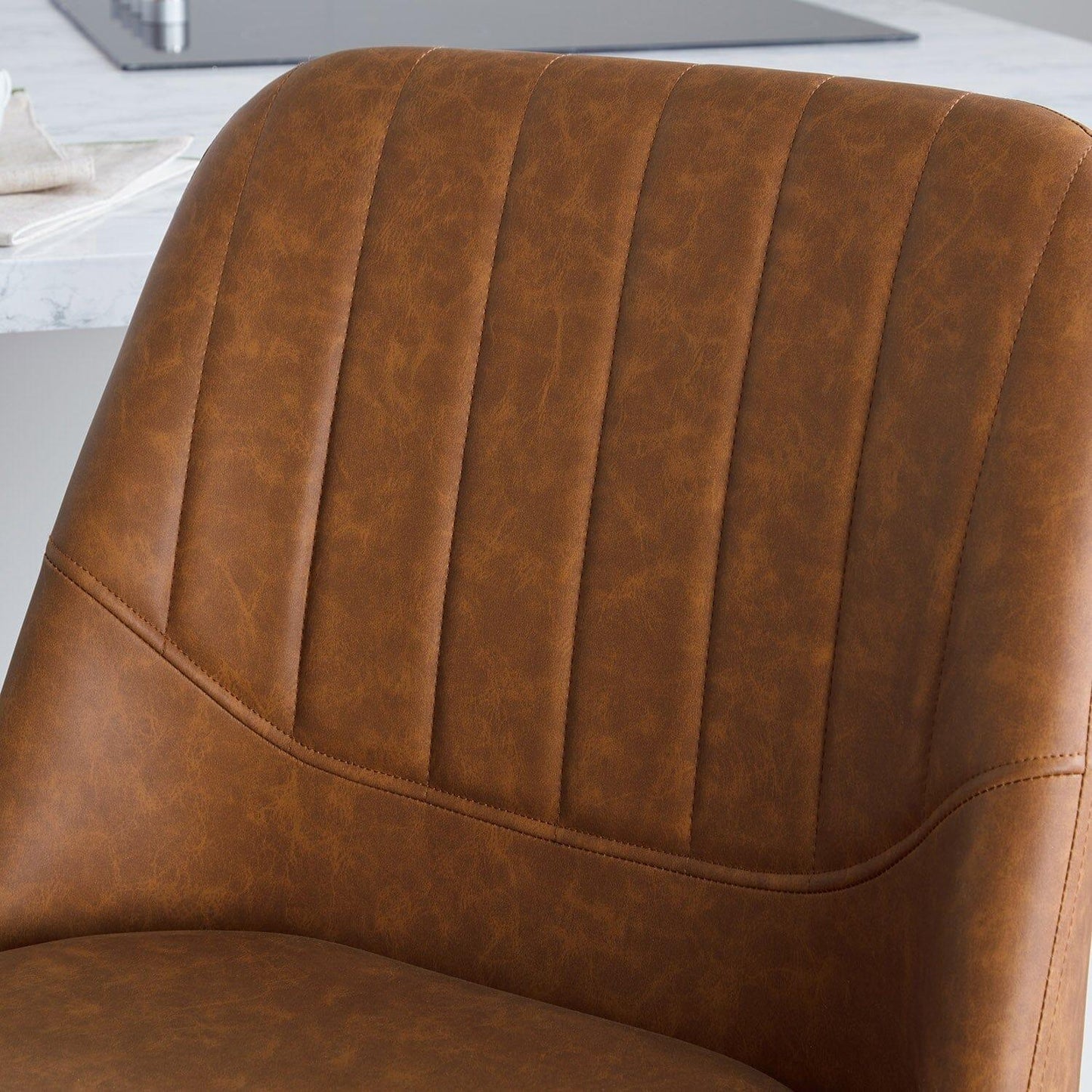 Sheffield bar stool - tan - Laura James