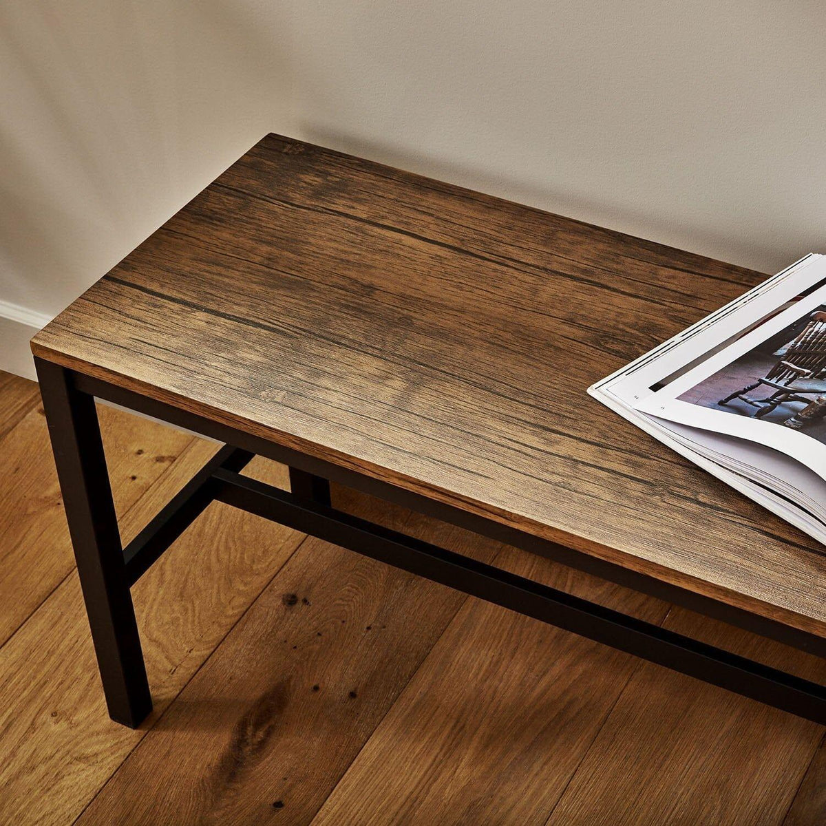 Outlet - Sheffield dining bench - industrial - Laura James