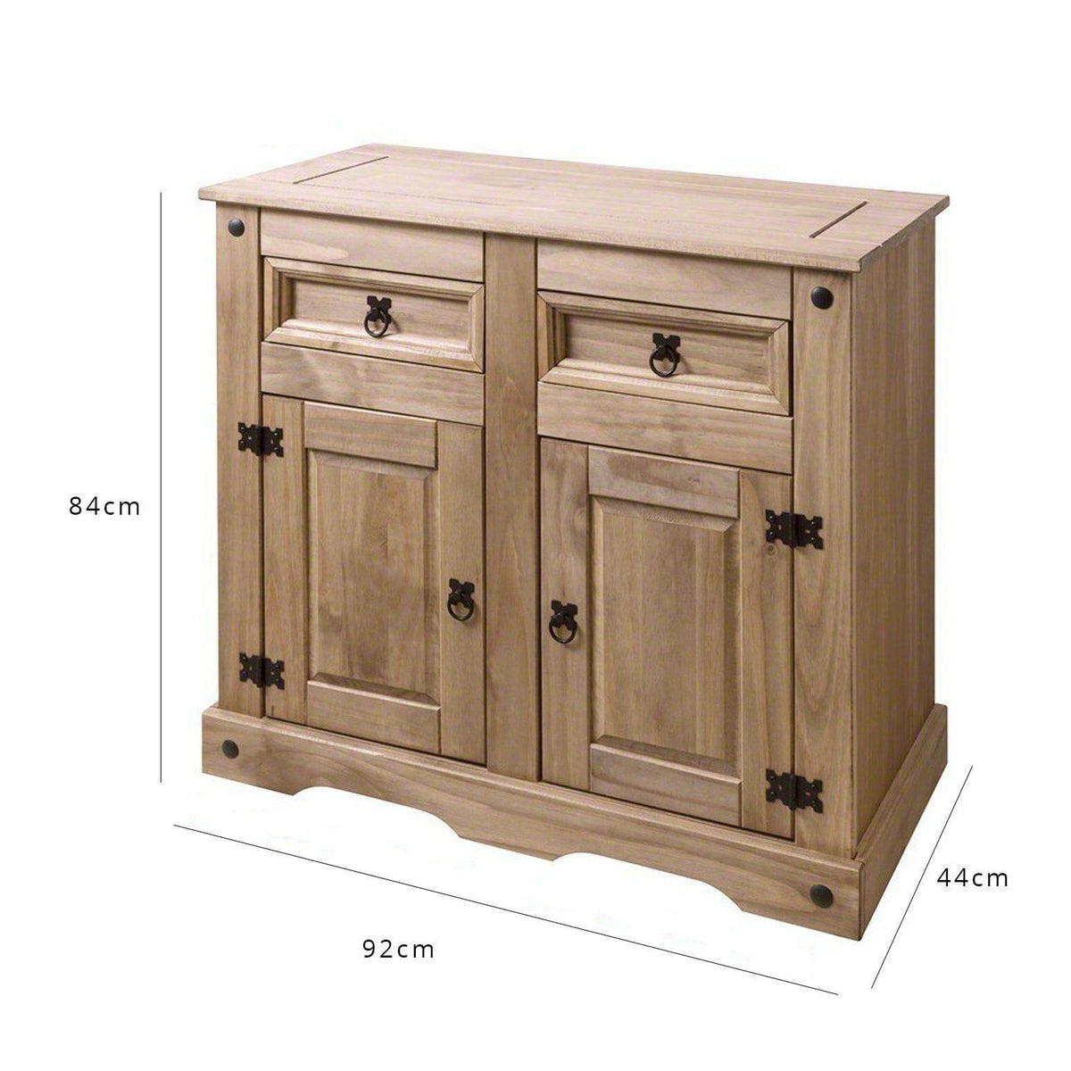 Outlet - Sideboard - Solid Wood - 2 Drawers - Laura James