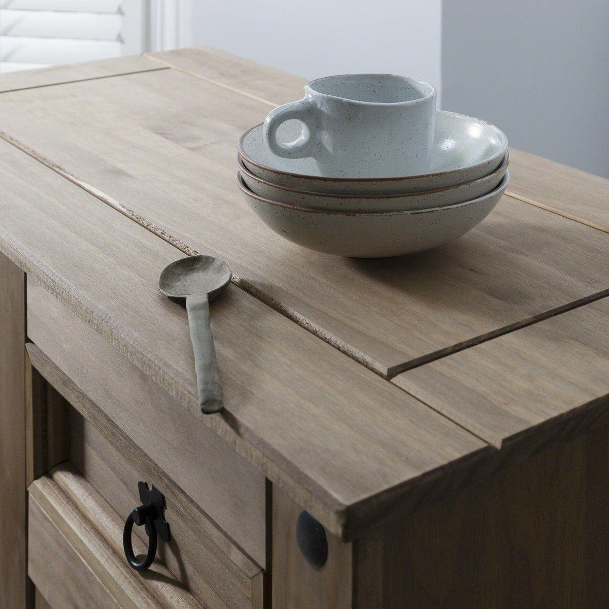 Outlet - Sideboard - Solid Wood - 2 Drawers - Laura James