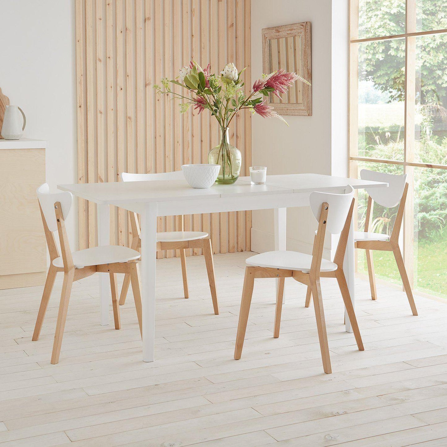 Paul extendable table - large – white - Laura James