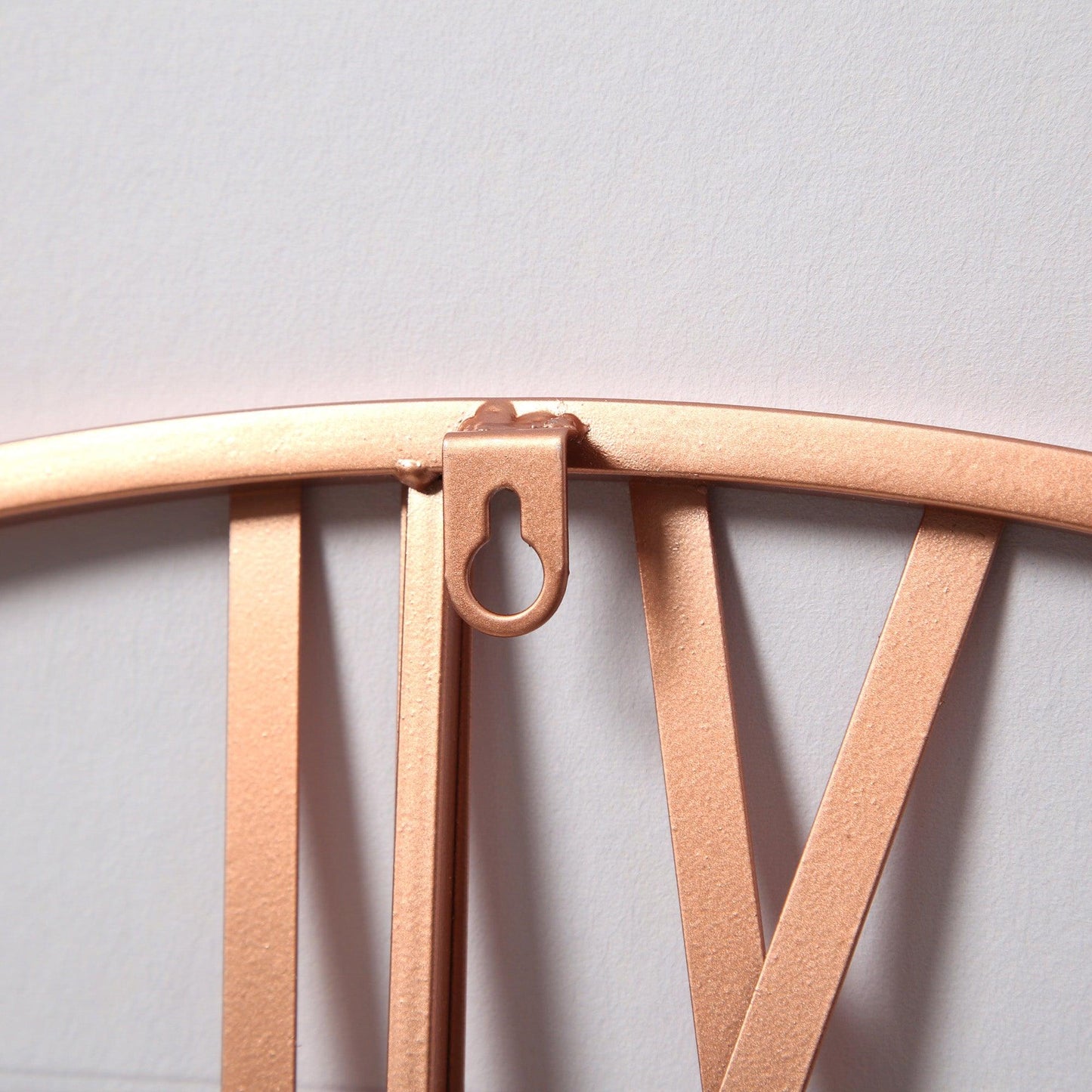 Riseley 80cm Metal Skeleton Wall Clock - Copper - Laura James