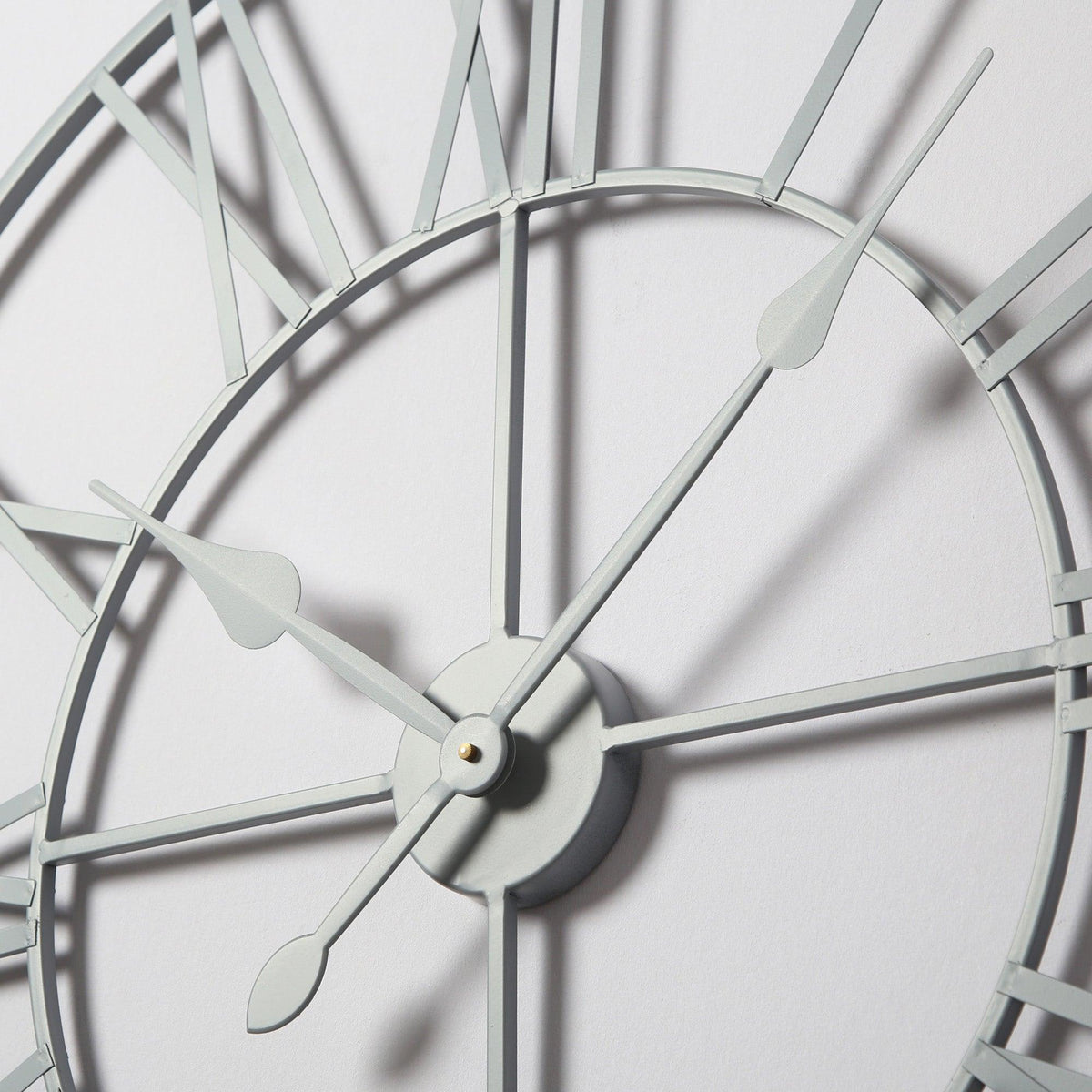 Skeleton Clock – Grey – 80cm - Laura James