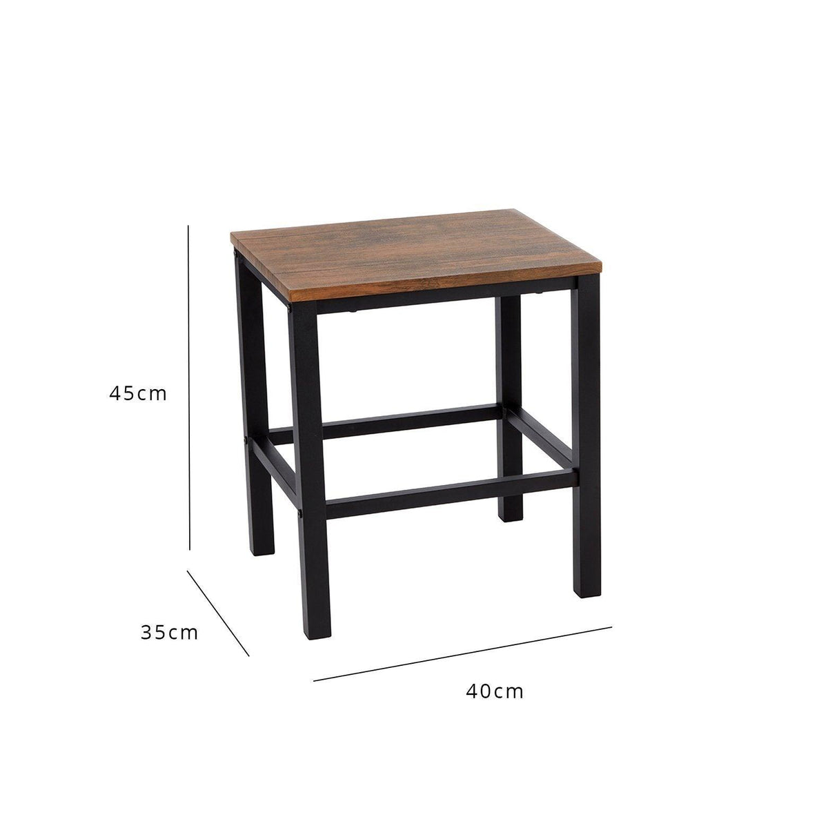 Sheffield dining table set – 4 seater – dining bench and 2 stools - Laura James