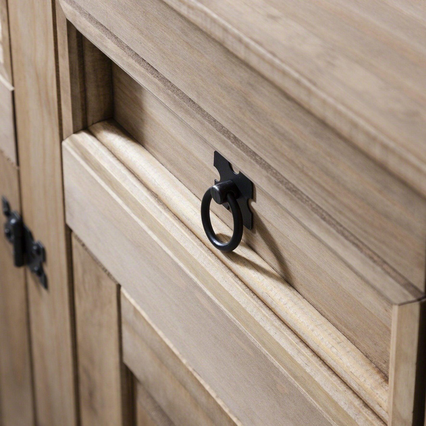 Sideboard - 3 Drawers 3 Doors - Solid Wood - Laura James