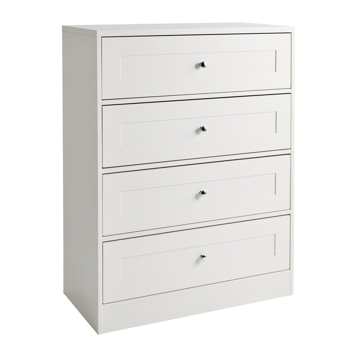 Stevie Shaker Style Bedroom Furniture Set in white - Laura James