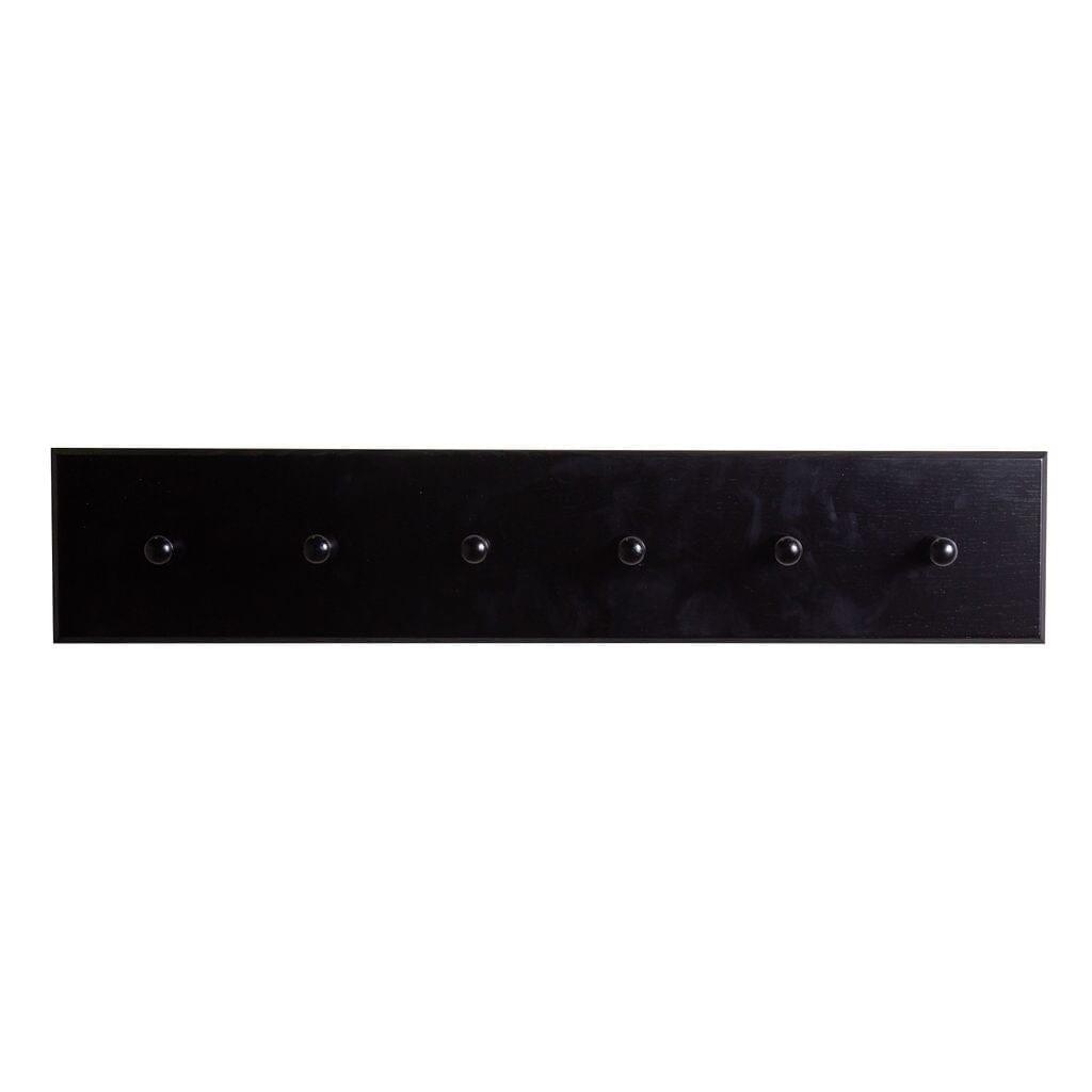 Willow Wooden Coat Rack - Black - Laura James