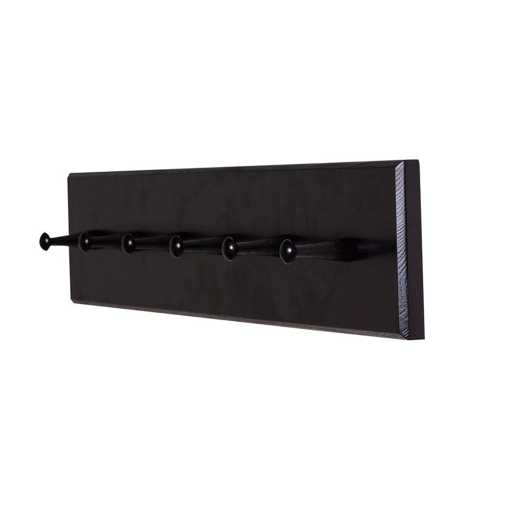 Willow Wooden Coat Rack - Black - Laura James
