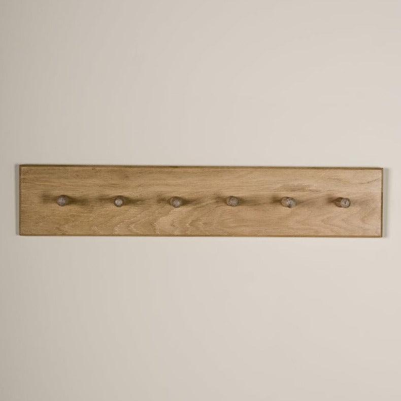 Willow Wooden Coat Rack - Whitewash