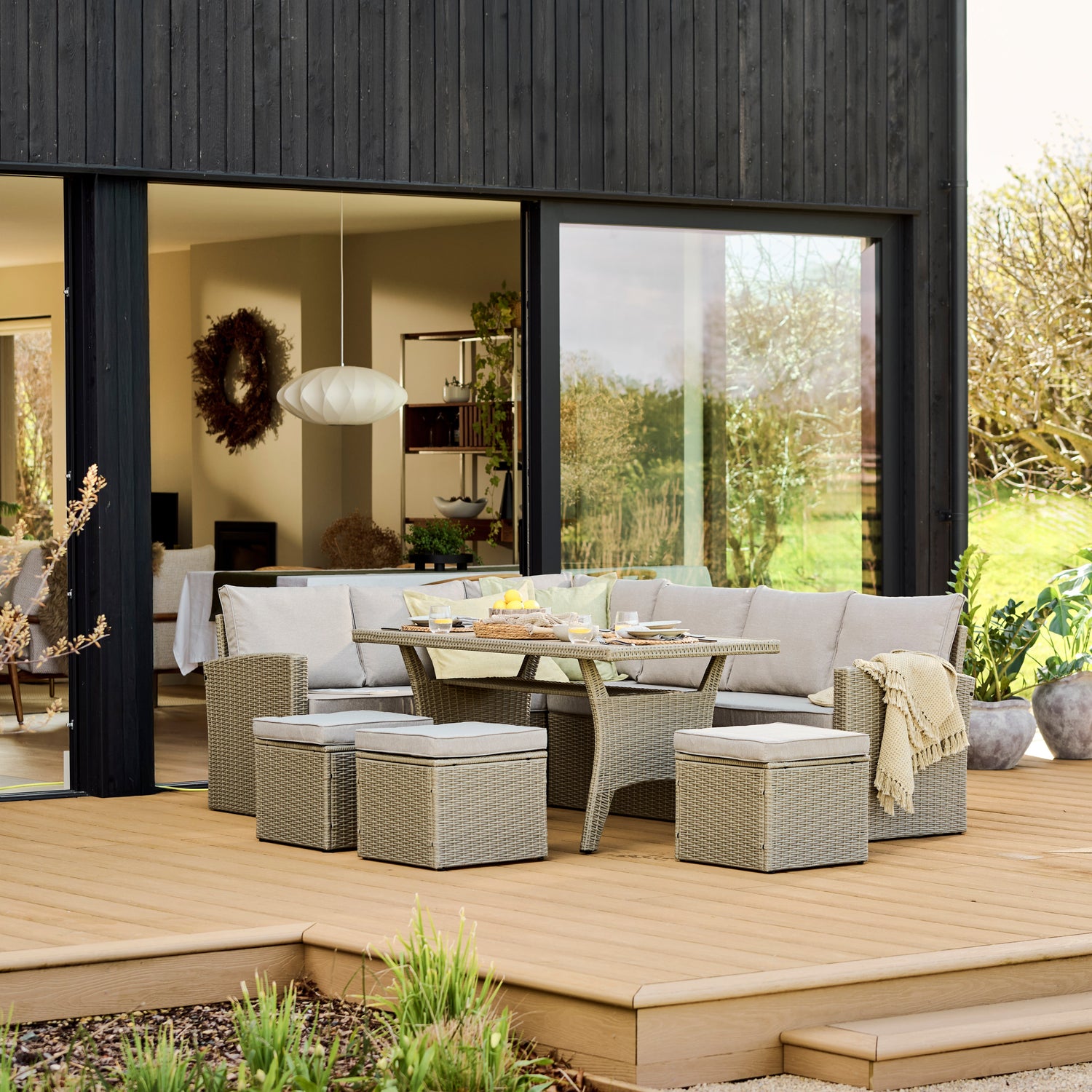 Rattan Sofas - Laura James