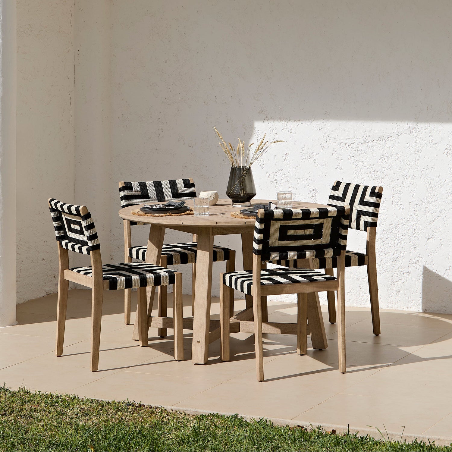 Wooden Dining Set - Laura James