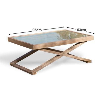 Akira Glass Top for Garden Coffee Table